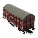 Vagón cubierto con guardafrenos - LILIPUT L235109 - HO1/87º - EP III