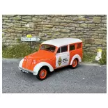 Voiture Renault JUVAQUATRE Break Vitré - REE MODELES CB174 - ORANGE - HO 1/87