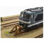 Lot de 12 heurtoirs classiques - Bois Modélisme 113010 - HO 1/87