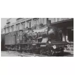 Locomotive à vapeur 1-230 B N°681 - Fulgurex 2280S - HO 1/87 - SNCF - EP III