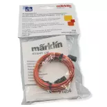 Cable de prolongación de 4 polos 1,80 m MARKLIN START UP 71054 - HO 1/87 - 3 carriles
