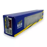 Hopper Wagon T8 Tads REE Models WB839 - HO 1/87 - SNCF - EP IV