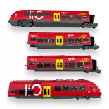 Automotrice électrique AGC Z 27871/27872 LIO - LS Models 10080 - HO 1/87 - SNCF - Ep VI - Analogique - 2R