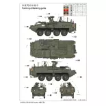 Véhicule Blindé M1135 Stryker NBC RV - Trumpeter 01560 - 1/35