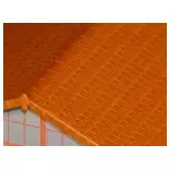 Tuiles mécaniques (carton gaufré) - Régions et Compagnie MAT001 - HO 1/87