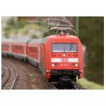 Locomotora eléctrica serie 101, rojo tráfico MARKLIN 39376 DB - HO 1/87 - EP VI