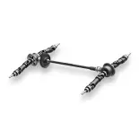 Mini Slash 4x4 BL-2S RTR (accu/chargeur) - Traxxas 108164-1-YLW - 1/14