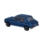 Voiture Simca 1100 livrée bleue métallisée SAI 3471 - HO 1/87 - EP III