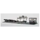 Atelier de réparation ferroviaire PIKO 61101 - HO 1/87 - 210x230x106mm