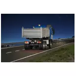 CarMotion Startset MB ACTROS Rundumleuchte VIESSMANN 8000 - HO: 1/87