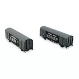 Set wagons de marchandises - N 1/160 - SNCF