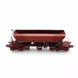 Carro tramoggia F70 Uas con zavorra REE Modelli WB681 - HO : 1/87 - SNCF - EP V