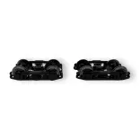 Set de deux bogies PLM type D balancier coudé - Noir - REE Modèles XB112D01