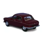 1968 Peugeot 204 berlina rosso porpora SAI 6253 - HO 1/87
