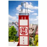 Modern fire station FALLER 130159 - HO 1/87