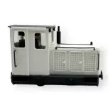 Locotracteur "Öhlbahn" à Rühlermoor - Minitrains 2080 - HOe 1/87- Privat - Analogique - 2R