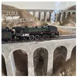 Locomotive à vapeur 141.R.1244 - Trix 25141 - HO 1/87 - SNCF - Ep VI - Digital sound fumigène - 2R