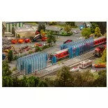 Station de lavage pour trains - Faller 120208 - HO 1/87