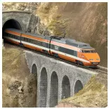 Coffret TGV Sud-Est 1981 - Jouef HJ2425 - HO 1/87 - SNCF - Ep IV - 2R - Analogique