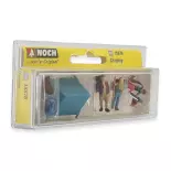 Pack of 4 camping figures NOCH 15876 - HO : 1/87th