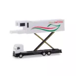 Camion de restauration A380 - Emirates Flight Catering - Herpa 559607 - 1/200