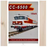 Poster CC6500 - 1969 - SNCF - 800Tonnes 8TCC6500 - A2 42.0 x 59.4 cm