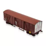 Wagon couvert MT REE Modèles WB781 - HO 1/87 - SNCF - EP IV