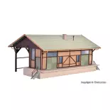 Hangar à marchandises - Vollmer 45700 - HO 1/87 - 260 x 160 x 110 mm