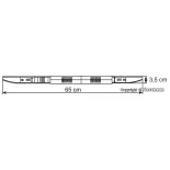 Quai de gare couvert Baden-Baden - Vollmer 47504 - N 1/160 - 65 x 35 x 45 mm