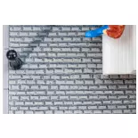 Trottoir pavé premium - Faller 170318 - HO 1/87