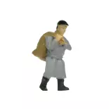 7 figurines travailleuses et 1 mouton - Makette 2518 - HO 1/87