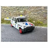 Voiture Renault R5 Alpine Turbo Coupé - REE MODELES - HO 1/87 - SPORT JP. LAJOURNADE
