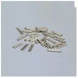 Pack of 24 metal splints | PIKO 55290 | HO scale
