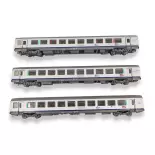 Set 3 VTU-Wagen TER Rhône-Alpes - LS MODELS 41202 - HO 1/87 - SNCF - EP VI