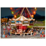 Children's carousel HO 1/87