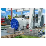Tunnelier en construction - Faller 130897 - HO 1/87 - EP V - 240 x 85 mm de diamètre