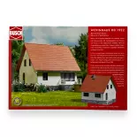 Hedendaags huis BUSCH 1922 - HO 1/87 - 110x110x98 mm