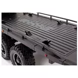 Camion à plateau TRX-6 Ultimate RC Hauler 6x6 RTR avec treuil - Traxxas 88086-84-BLK - 1/10