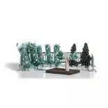 Christmas tree stand - Busch 1182 - HO 1/87