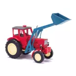 Belarús MTS-50 tractor / cargador frontal - BUSCH 51352 - HO 1/87