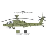 Hélicoptère AH-64D Apache Longbow - ITALERI I2748 - 1/48