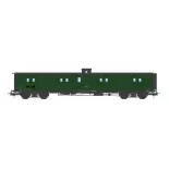 Draaistelwagen ex-PLM Groen met zwart dak - REE Model VB359 - HO : 1/87 - SNCF - EP III