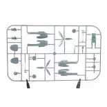 Avion Bf 110G-4 Messerschmitt - Eduard Plastic Kits 8405 - 1/48