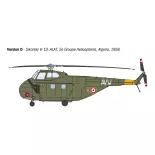 Hélicoptère HO4S-3 / HAS.7 / H-19 - Italeri 1476 - 1/72