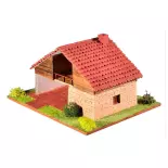 Kit de construction en céramique pour refuge alpin - Keranova 30220 - HO 1/87