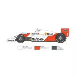 McLaren MP4/2C - ITALERI 4711 - 1/12