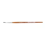 Cepillo pelo de poni - Mango lacado rugoso N°02 - KOLIBRI 0012/02
