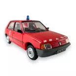 Voiture Peugeot 205 GE Pompier 18 - Ree Modèles CB-154 - HO 1/87