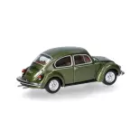 Volkswagen (VW) Coccinelle 1303, vert métallisé - Herpa 430982-002 - HO 1/87
