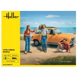 Les citadins des années 1970 - Heller 82757 - 1/24